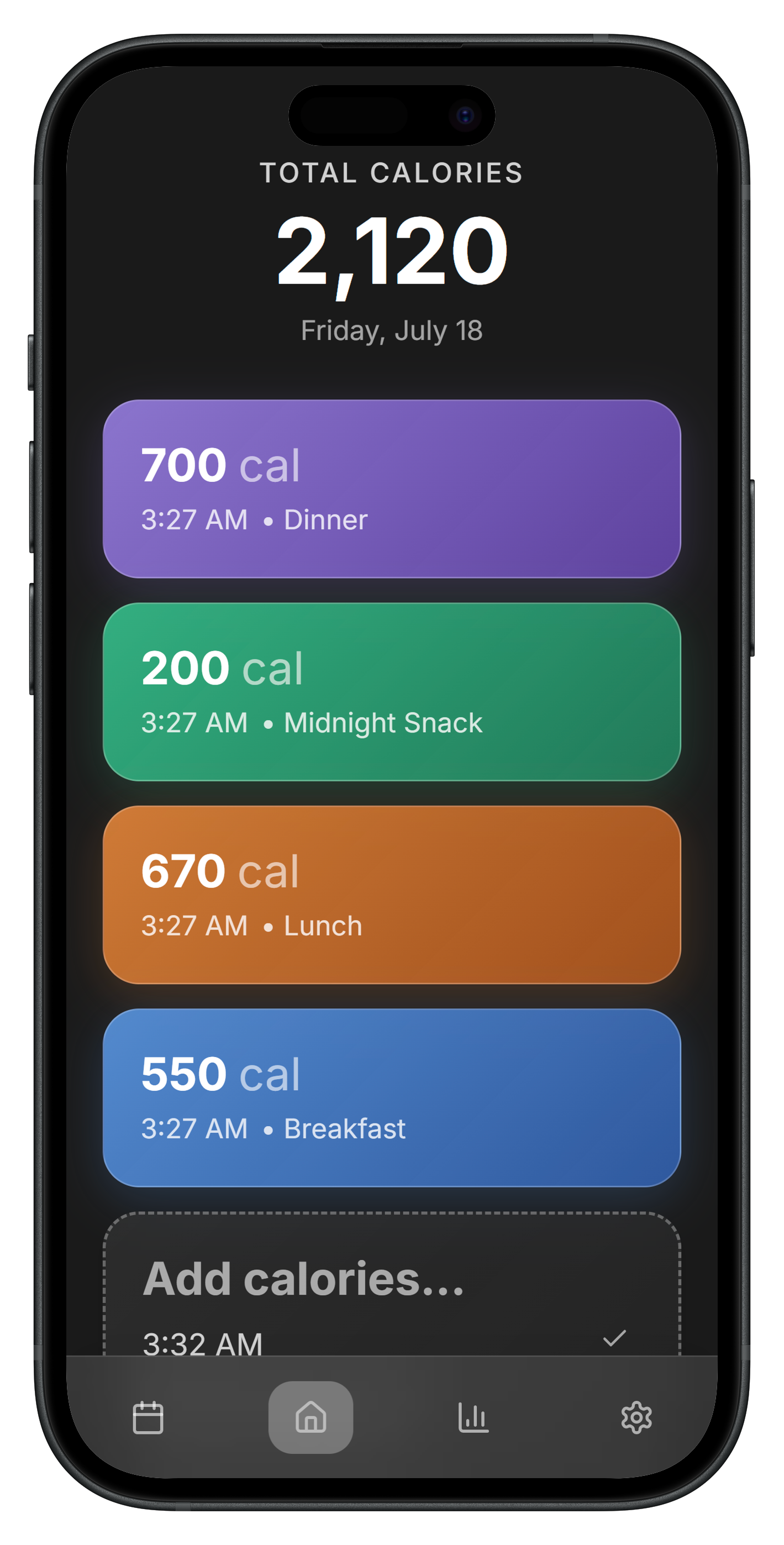 CalSheet screenshot 1