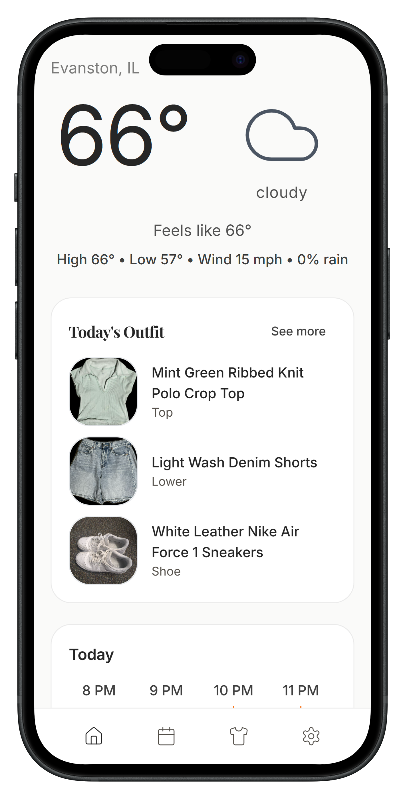 Climate Closet screenshot 2